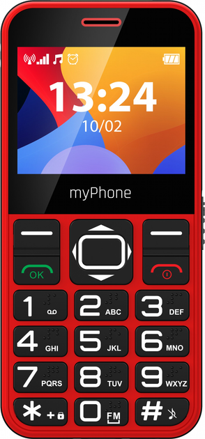 Telefon komórkowy MyPhone Halo 3 PL, EN Red (TEL000772) - obraz 4