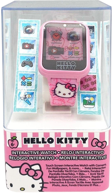 Smartwatch Kids Euroswan​ Hello Kitty Pink (8435507886154) - obraz 3