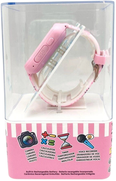 Smartwatch Kids Euroswan​ Hello Kitty Pink (8435507886154) - obraz 4