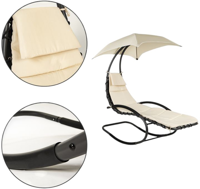 Leżak ModernHome by Multistore (5903769971756) - obraz 4