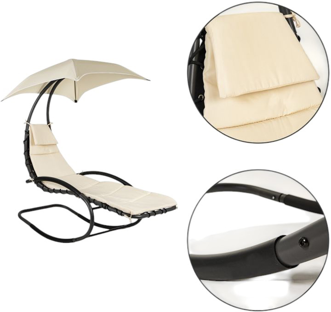 Leżak ModernHome by Multistore (5903769971756) - obraz 5
