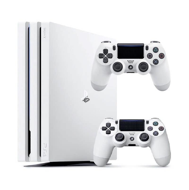 Sony PlayStation 4 PRO 1TB CUH 70-71 White с 2 джойстиками с