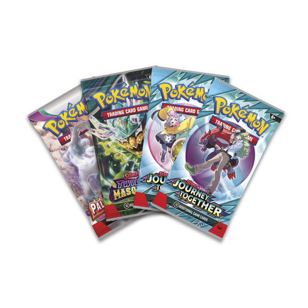 Набір Pokemon Company International Slashing Legends Tin Koraidon ex/Zacian ex Bundle 100-10379 (10196214108773) - зображення 5
