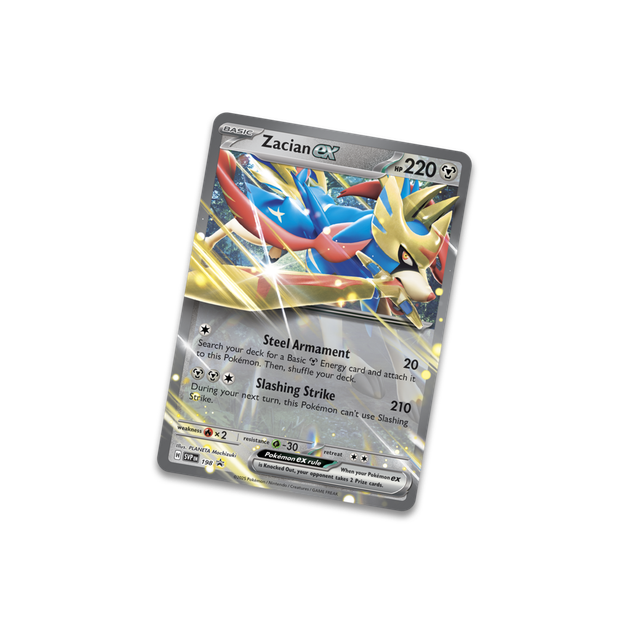 Набір Pokemon Company International Slashing Legends Tin Koraidon ex/Zacian ex Bundle 100-10379 (10196214108773) - зображення 7