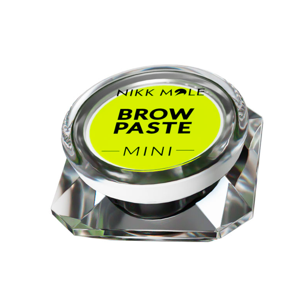 Паста Nikk Mole Brow Paste Mini Желтая 3.5 г - Фото 2 Паста Nikk Mole Brow Paste Mini Желтая 3.5 г - изображение 2