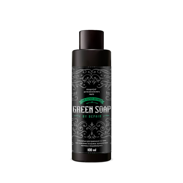 Зеленое мыло Depain антисептическое Green Soap 100 мл - Фото 1 Зеленое мыло Depain антисептическое Green Soap 100 мл - изображение 1