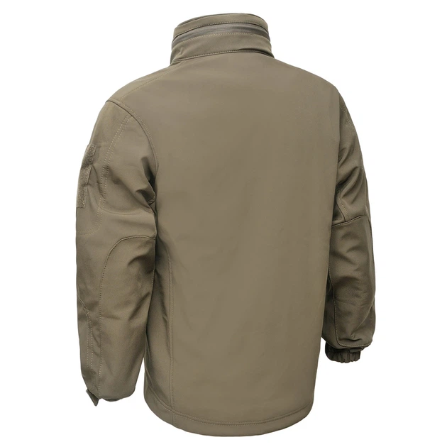 Демісезонна тактична куртка WinTac Soft Shell Stalker Olive M олива - изображение 4
