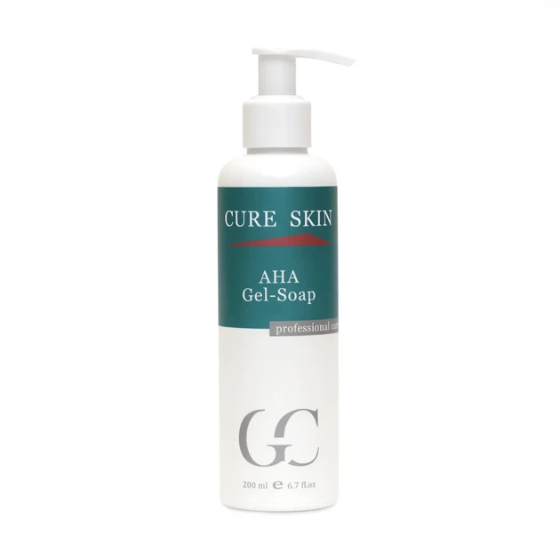 Гель-мило АНА Cure Skin AHA Gel-Soap 200 мл - Фото 1 Гель-мило АНА Cure Skin AHA Gel-Soap 200 мл - зображення 1