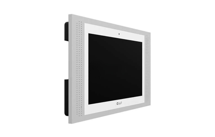 IP-відеодомофон BAS-IP AT-10 10'' IPS Wi-Fi SIP PoE Android (вбудована камера), White + Silver - зображення 4