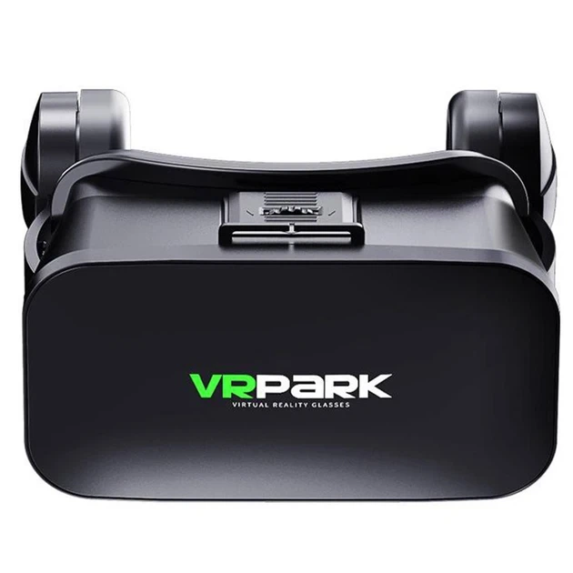 Очки виртуальной реальности VR Box Park с объемным звуком и пультом Черные 9938 - изображение 3