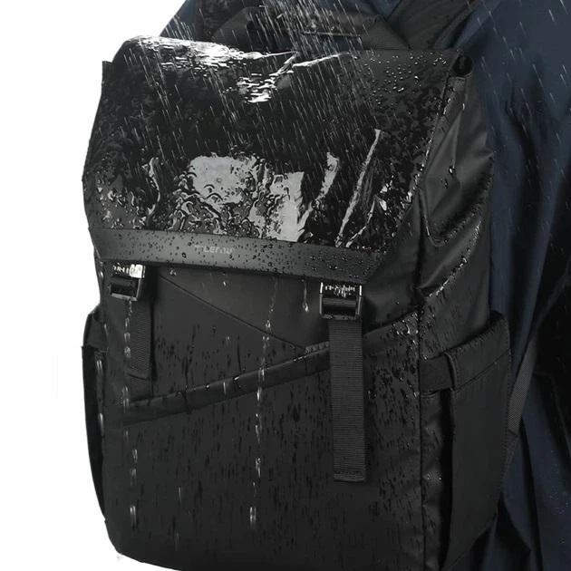 Рюкзак Tigernu T-B9592 Black 15.6" Чорний водонепроникний легкий стильний для ноутбука, навчання та подорожей - изображение 8