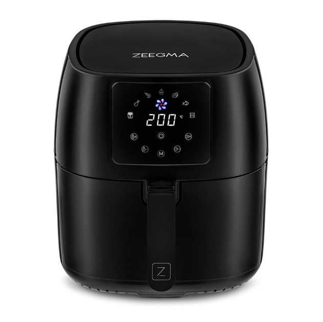 Мультипіч аерогриль аерофритюрниця Zeegma Knapper PRO Black - зображення 11