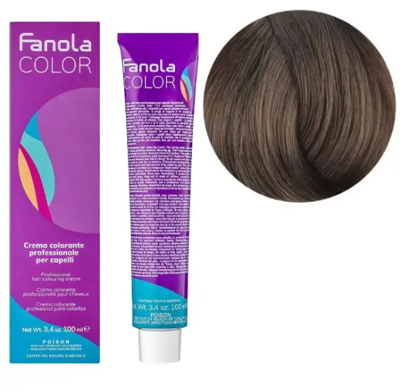 Крем-краска для волос Fanola №7/1 Ash Blonde 100 мл (3015WB) - Фото 1 Крем-краска для волос Fanola №7/1 Ash Blonde 100 мл (3015WB) - изображение 1