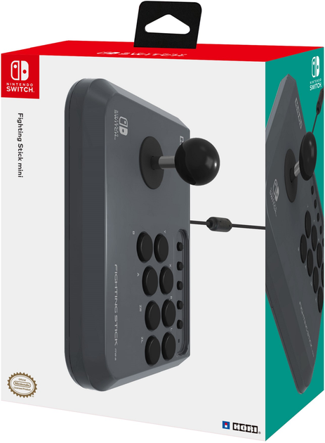Аркадний стік Hori Fighting Stick Mini Nintendo Switch Grey (0873124007442) - зображення 8