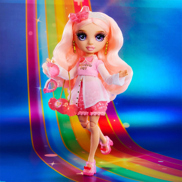 Игровой набор с куклой Rainbow High серии Creative Crystals