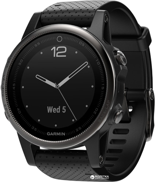 Спортивные часы Garmin Fenix 5S Sapphire Black with Black