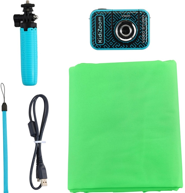Aparat cyfrowy VTech KidiZoom Video Studio Blue/Black (80-531884) - obraz 10