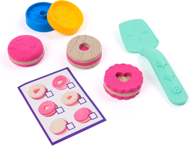 Piasek kinetyczny Spin Master Kinetic Sand Ciasteczka 6071549 227 g (0681147043039) - obraz 7
