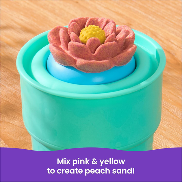 Кінетичний пісок Spin Master Kinetic Sand Квітка 6071548 240 г (0681147043015) - зображення 8