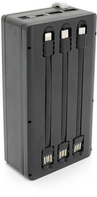 Корпус Voltronic для Power bank Voltronic C12-PD-QI Black (YT37106) - Фото 2 Корпус Voltronic для Power bank Voltronic C12-PD-QI Black (YT37106) - зображення 2