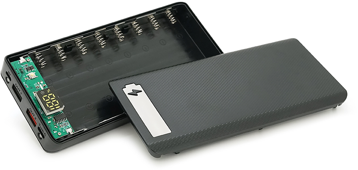 Корпус Voltronic для Power bank Voltronic M8-PD Black (YT37099) - зображення 4