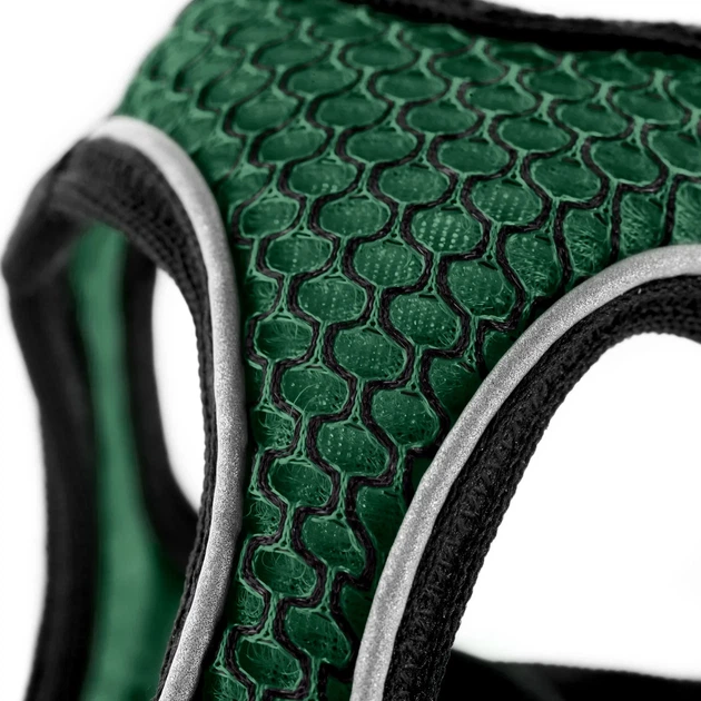 Шлея для собак Hunter Hilo Comfort XXS-XS Dark Green (4016739698124) - Фото 2 Шлея для собак Hunter Hilo Comfort XXS-XS Dark Green (4016739698124) - зображення 2