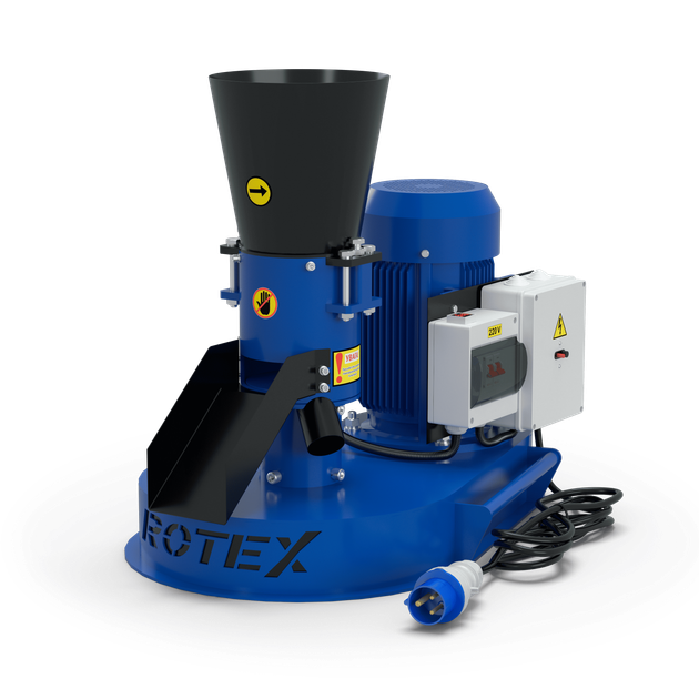 Гранулятор комбикорма ROTEX-150 (4 кВт, 220В, до 100 кг/ч) - Фото 4 Гранулятор комбикорма ROTEX-150 (4 кВт, 220В, до 100 кг/ч) - изображение 4