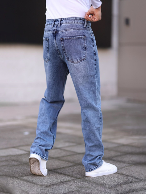 Джинсы Regular Fit мужские Trendyol TMNAW24JE00027 33 Medium Blue-5002 (8684737062252) - изображение 2