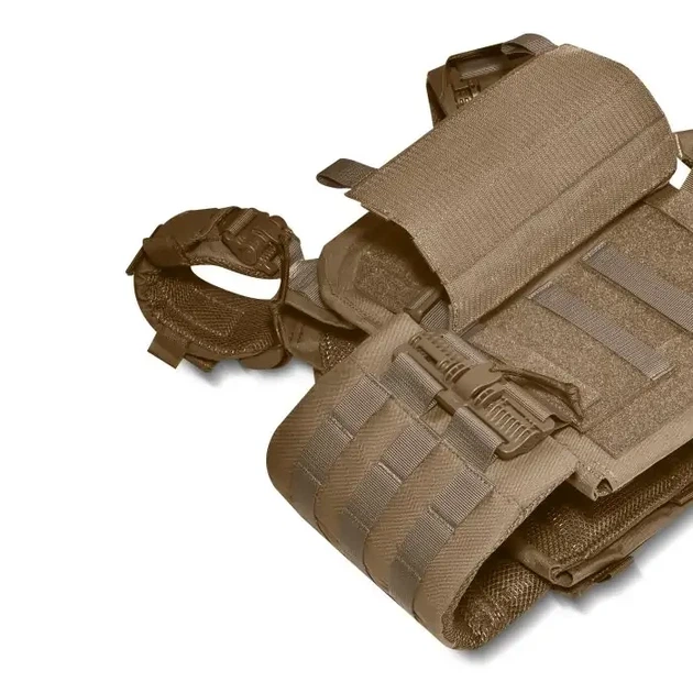 Плитоноска GigMilitary MPS М8 PRO Coyot - изображение 3