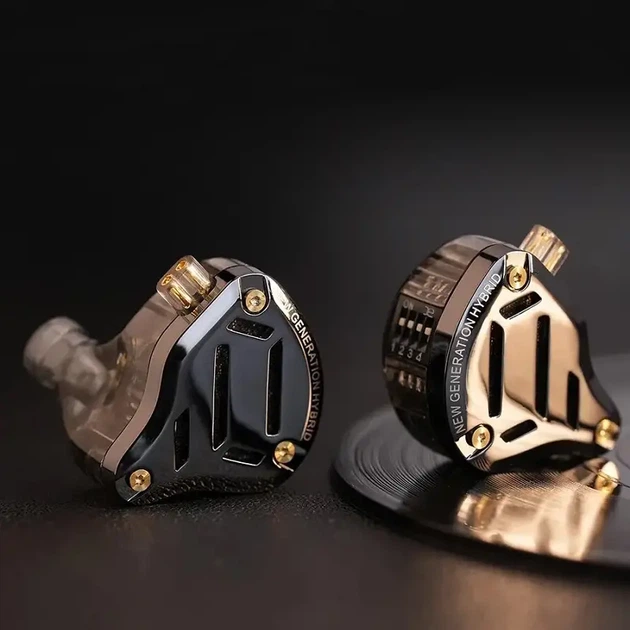 Гібридні Навушники KZ ZS10 Pro 2 з мікрофоном - изображение 5