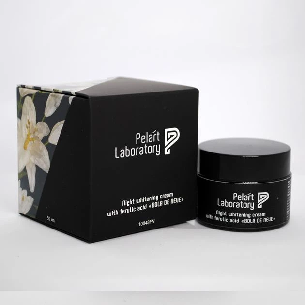 Нічний відбілювальний крем «BOLA DE NEVE» з феруловою кислотою Pelart Laboratory Night Whitening Cream With Ferulic Acid 50 мл - Фото 1 Нічний відбілювальний крем «BOLA DE NEVE» з феруловою кислотою Pelart Laboratory Night Whitening Cream With Ferulic Acid 50 мл - изображение 1