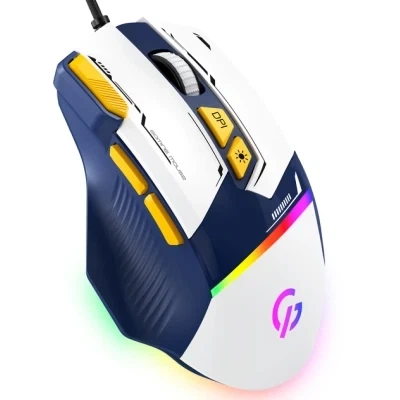 Мышка GamePro GM300BL USB Blue/White (GM300BL) - Фото 8 Мышка GamePro GM300BL USB Blue/White (GM300BL) - изображение 8