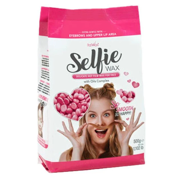 Воск для депиляции в гранулах Selfie ItalWax для лица, 500 г - Фото 1 Воск для депиляции в гранулах Selfie ItalWax для лица, 500 г - изображение 1