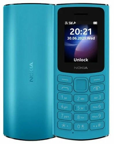 Мобильный телефон Nokia 105 DS (TA-1557) 2023 Cyan 1.8 2 SIM 1000мА*г UA UCRF - Фото 1 Мобильный телефон Nokia 105 DS (TA-1557) 2023 Cyan 1.8 2 SIM 1000мА*г UA UCRF - изображение 1