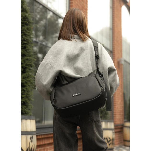 Жіноча сумка Sambag Dart чорна - изображение 5