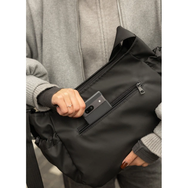 Жіноча сумка Sambag Dart чорна - изображение 10