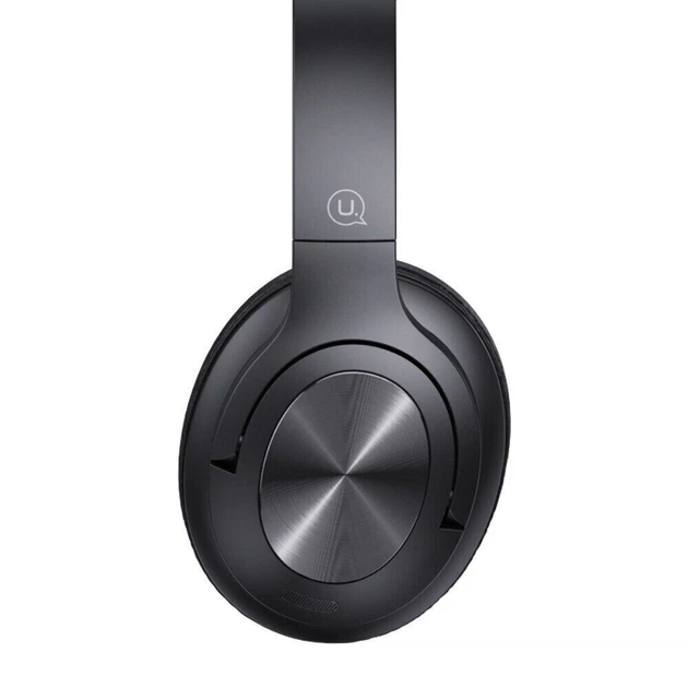 Бездротові навушники USAMS YH21 Wireless Headphone, BT5.3, AUX, 500mAh, 70h, black - зображення 3