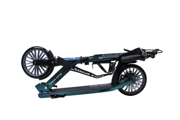 Детский самокат двухколесный Scale Sports SS-23, дисковый тормоз, держатель для бутылки. Gray (208615983) - изображение 2