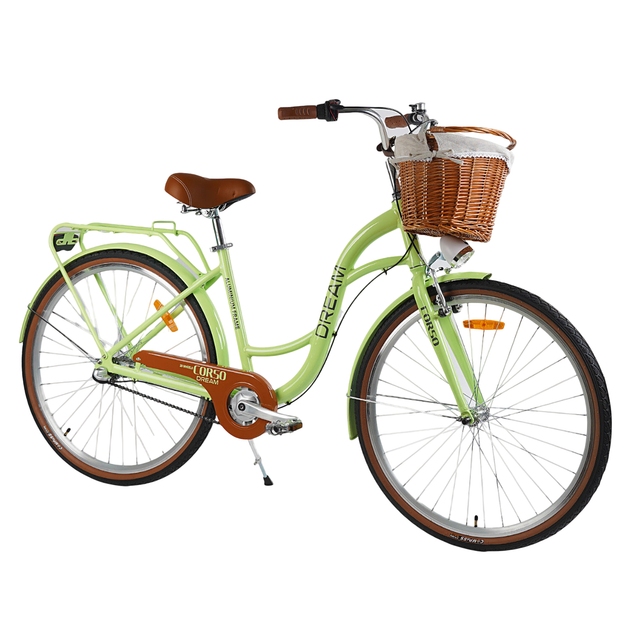 Велосипед городской 28" Corso Dream DM-280 18" Зеленый (168031) - Фото 2 Велосипед городской 28" Corso Dream DM-280 18" Зеленый (168031) - изображение 2