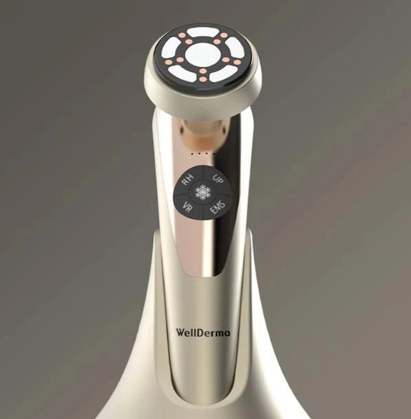 Гальванический высокочастотный массажер WellDerma EMS Galvanic