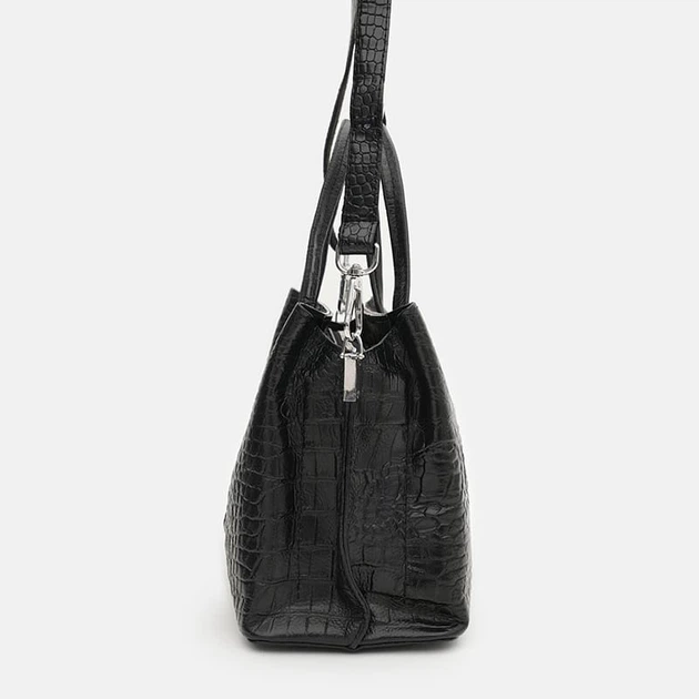 Жіноча шкіряна сумка Ricco Grande K1586bl-black - Фото 4 Жіноча шкіряна сумка Ricco Grande K1586bl-black - зображення 4