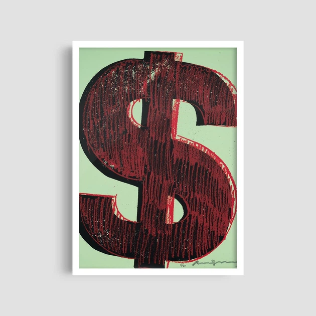 Постер Roomy "Dollar pattern" Без рамки A4 (29.7x21 cm) - зображення 2