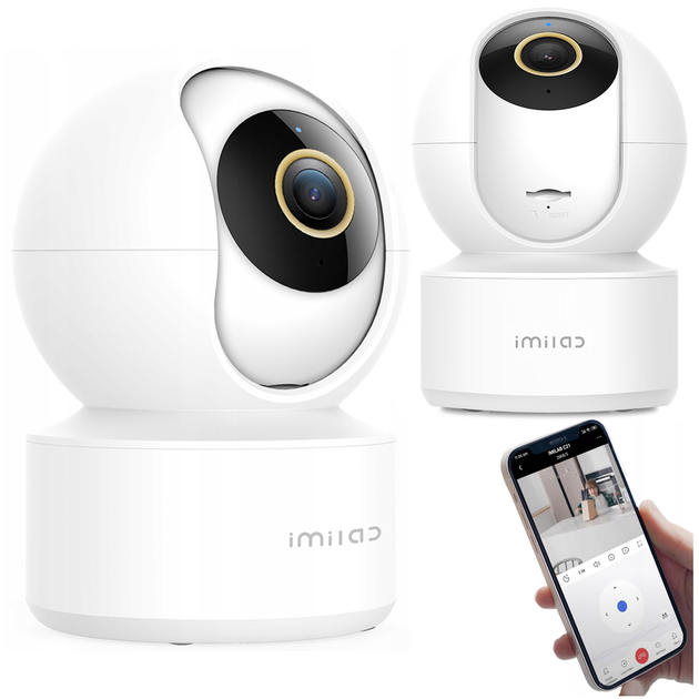 IP-камера IMILAB C21 Home Security Camera White  (6971085313290) - зображення 3