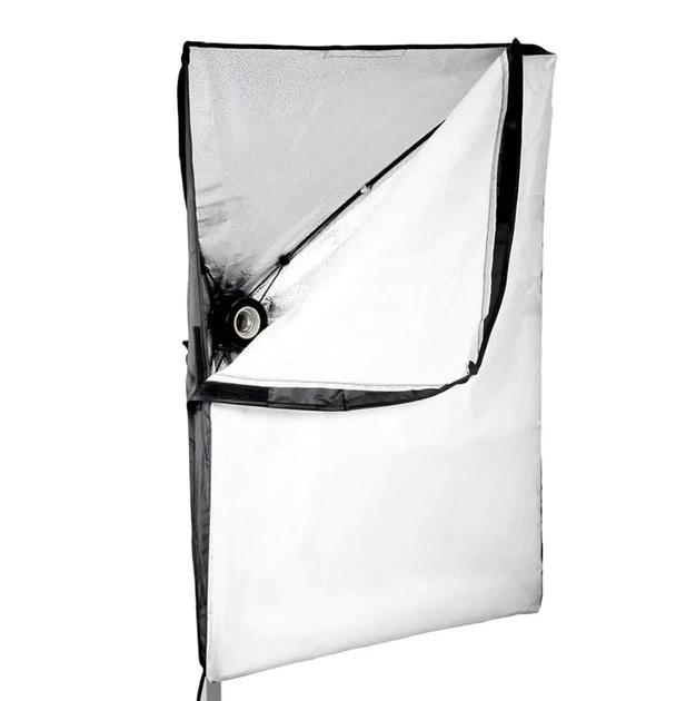 Софтбокс Puluz 50x70 cm с патроном Е27 (Без стойки) - Фото 4 Софтбокс Puluz 50x70 cm с патроном Е27 (Без стойки) - изображение 4
