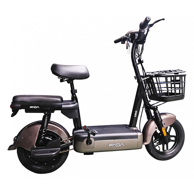 Електровелосипед FADA LiDO 500W Бронзовий - зображення 5
