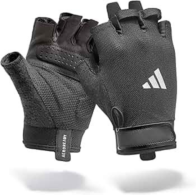 Photos - Gym Gloves Adidas Рукавички для тренінгу  Essential Training Gloves сірий Уні XL ADGB-15000WH XL 