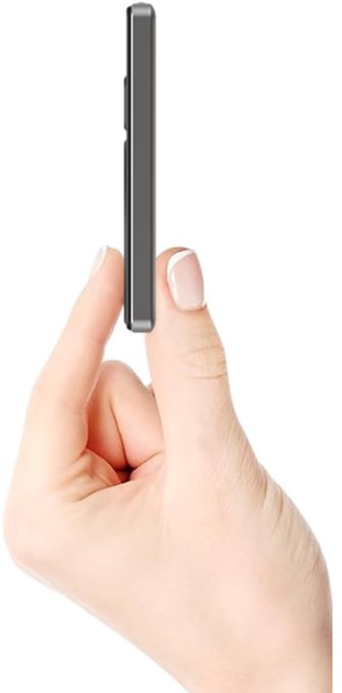 Powerbank Winner Group MagSafe 5000 mAh PD 20W Black (8591194124099) - obraz 4