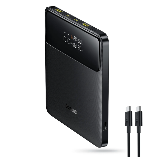 Повербанк BASEUS Blade H1 20000 mAh 100W Black - зображення 2