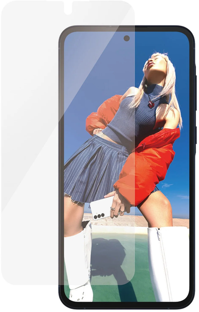 Szkło hartowane PanzerGlass Screen Protector Ultra-Wide Fit do Samsung Galaxy A55 5G (5711724073588) - obraz 3