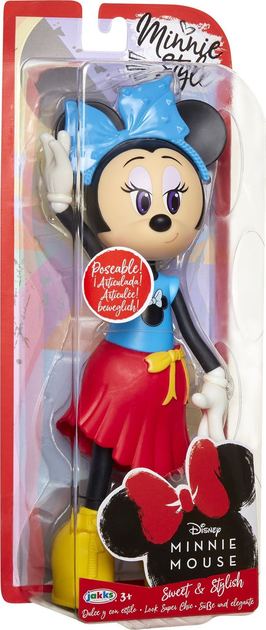 Фігурка Jakks Pacific Disney Minnie Mouse Солодка і Стильна 24 см (192995207608) - зображення 6